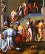 Jacopo Pontormo Punishment of the Baker oil